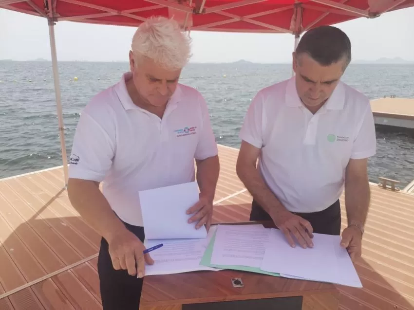 Fundación Ingenio firma un convenio con la Federación de Vela para la promoción de este deporte en la Región de Murcia