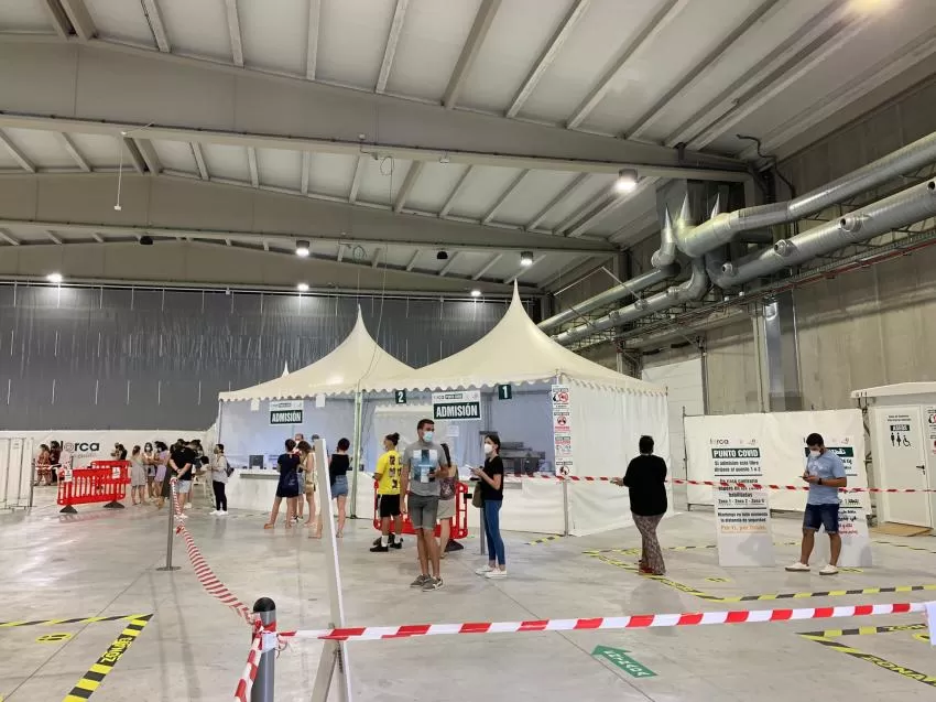 "Gran respuesta" de los jóvenes al cribado masivo en Lorca