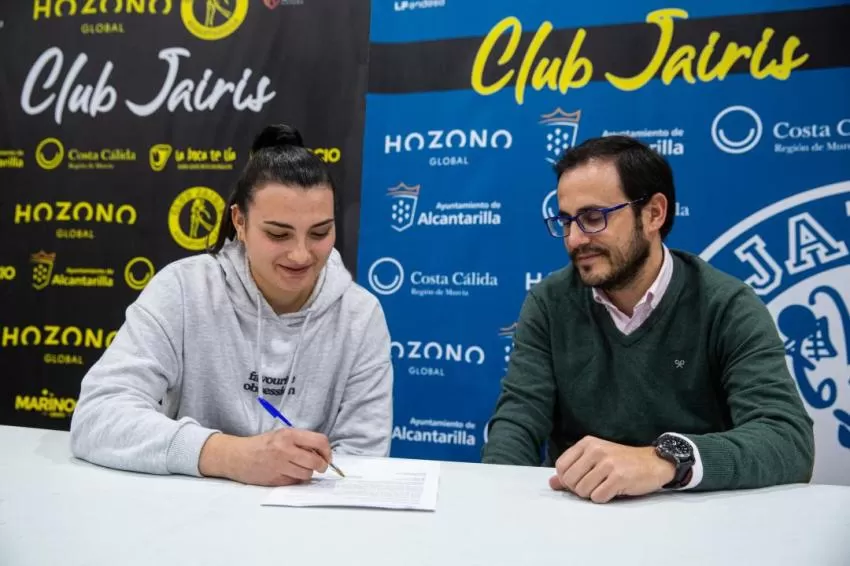 Hozono Global Jairis y Alejandra Sánchez acuerdan su cesión por lo que resta de temporada