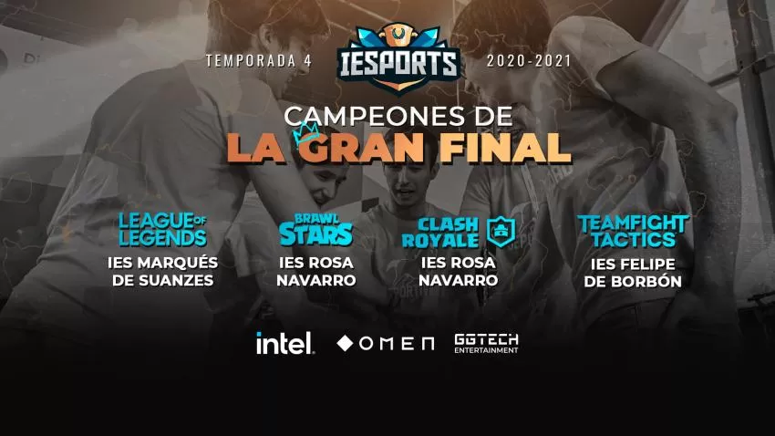 El IES Felipe de Borbón de Ceutí se hace con el título en Team Fight Tactics en la 4ª temporada de la Liga IESports