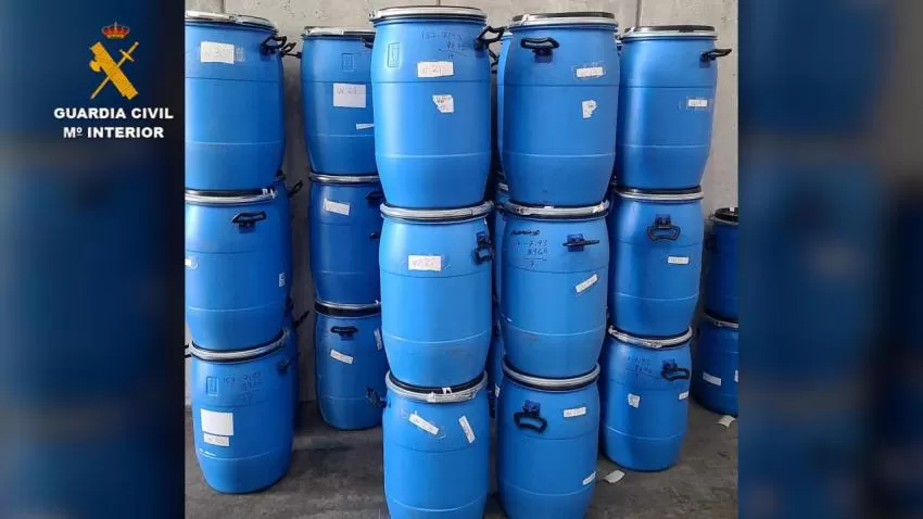 Intervenida en Barcelona la mayor cantidad decomisada en Europa de catinonas sintéticas