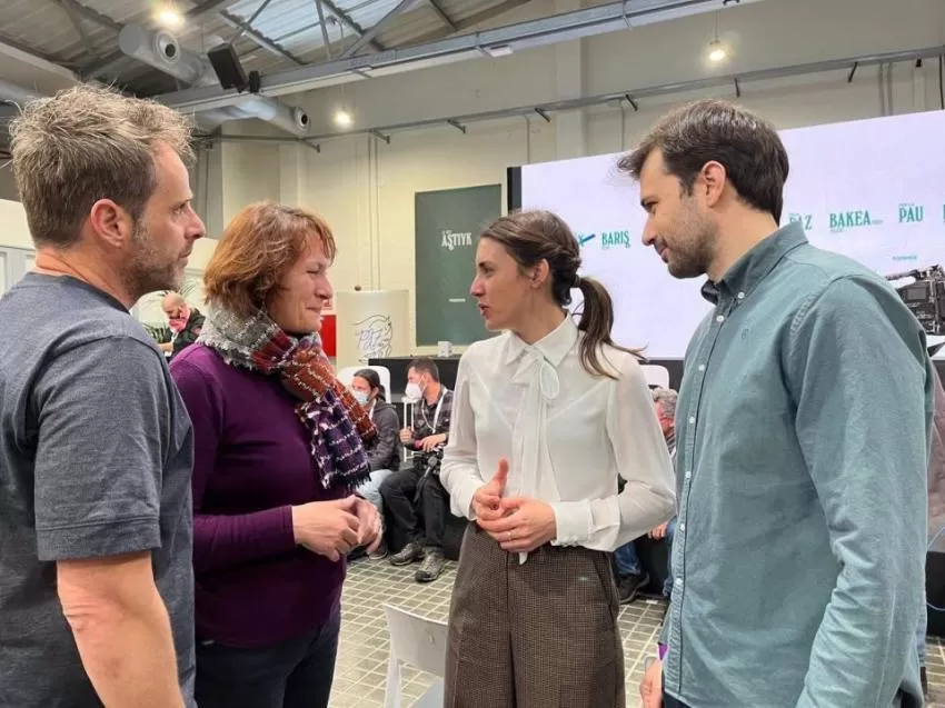 Irene Montero participa este viernes en un encuentro feminista en Murcia