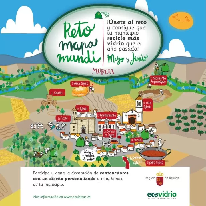 Jumilla se une al Reto Mapamundi para mejorar sus cifras de reciclaje de vidrio