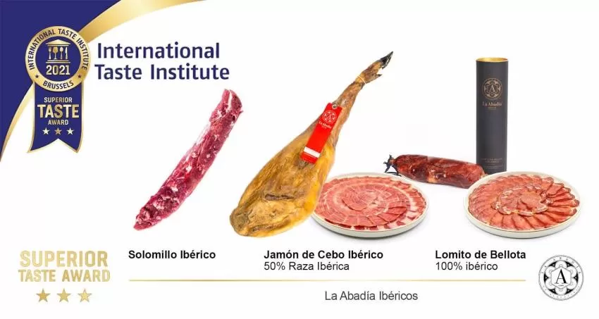 La Abadía Ibéricos, de la murciana Porcisán, recibe 9 estrellas en los 'Superior Taste Award'