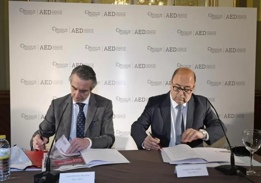 La AED y el Círculo de Economía se alían para promover el desarrollo y la función directiva en la Región