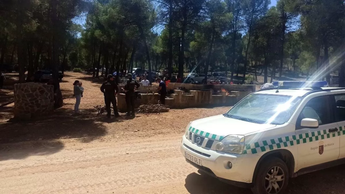La CARM organiza un dispositivo de más de 40 agentes medioambientales y brigadas forestales con motivo de la Romería