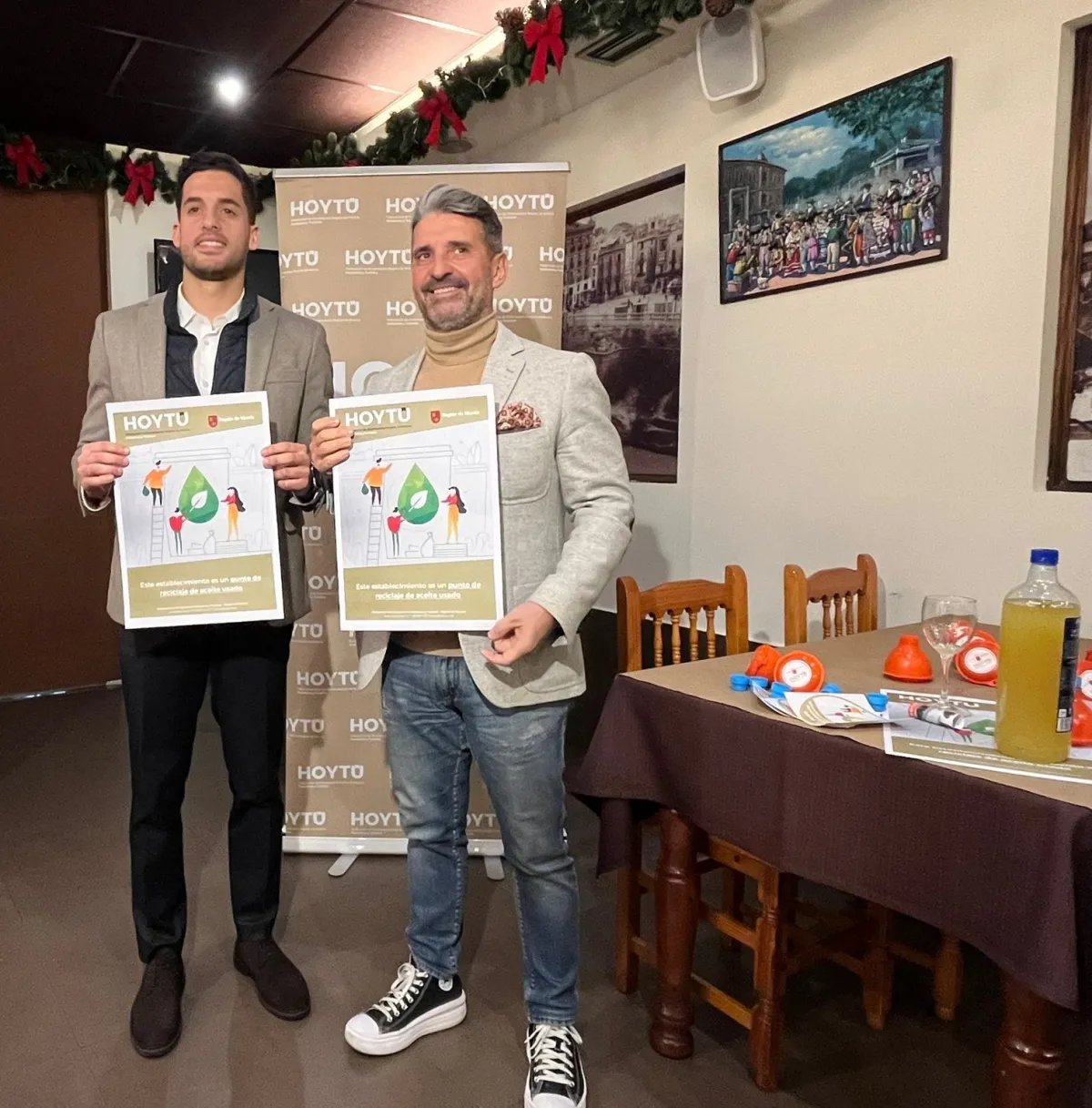 La Comunidad facilita a los ciudadanos el reciclaje del aceite doméstico usado con puntos de recogida en restaurantes de la Región