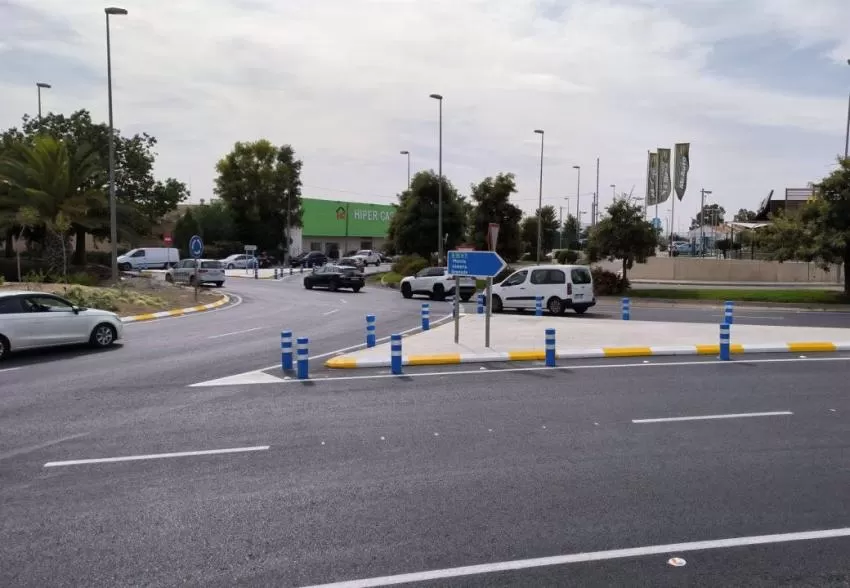 La Comunidad finaliza las obras del paso inferior y las nuevas rotondas del barrio lorquino de San Antonio