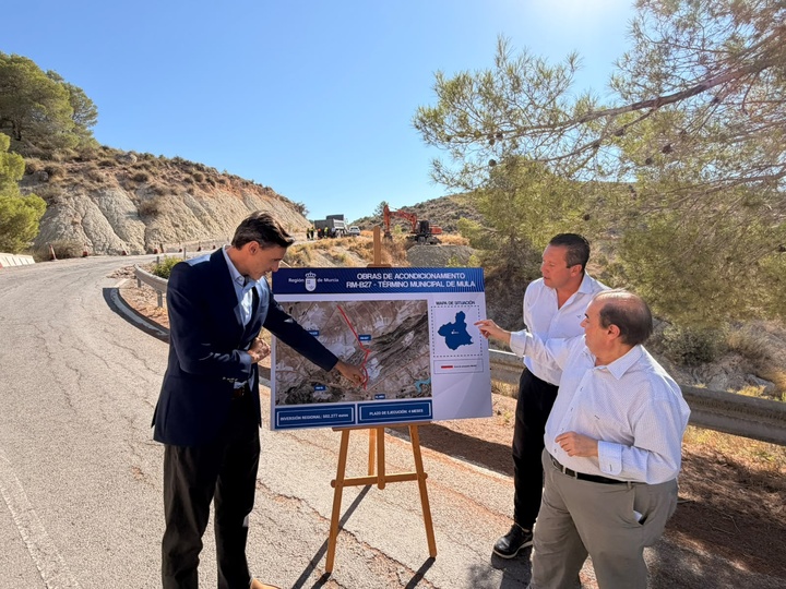 La Comunidad inicia la renovación de la carretera de El Niño de Mula con más de 500.000 euros de inversión