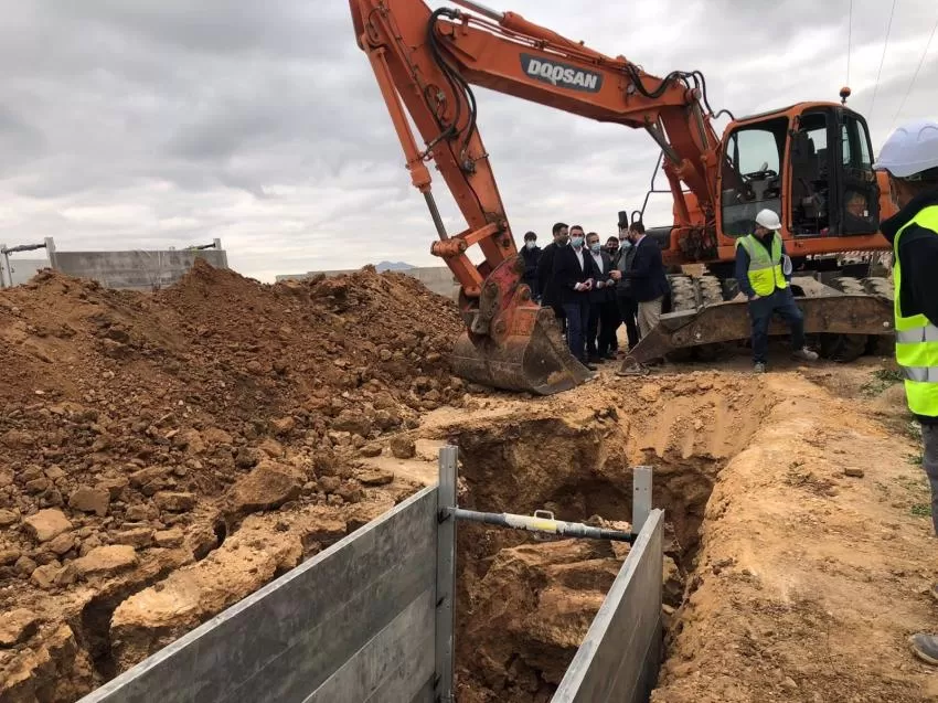 La Comunidad inicia las obras del colector de aguas pluviales de Los Alcázares que minimizará el impacto de las lluvias