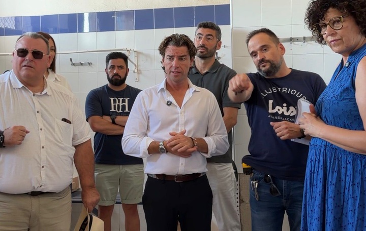 La Comunidad invierte 94.000 euros para modernizar los vestuarios del campo de fútbol municipal de Puerto Lumbreras