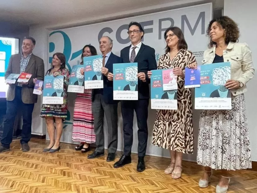 La Consejería de Salud apoya la campaña 'Conecta con tu salud mental' del Colegio Oficial de Farmacéuticos de la Región