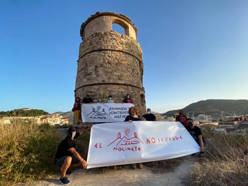La Coordinadora del Molinete lamenta que el Ayuntamiento desprecie las propuestas de la ciudadanía sobre el cerro