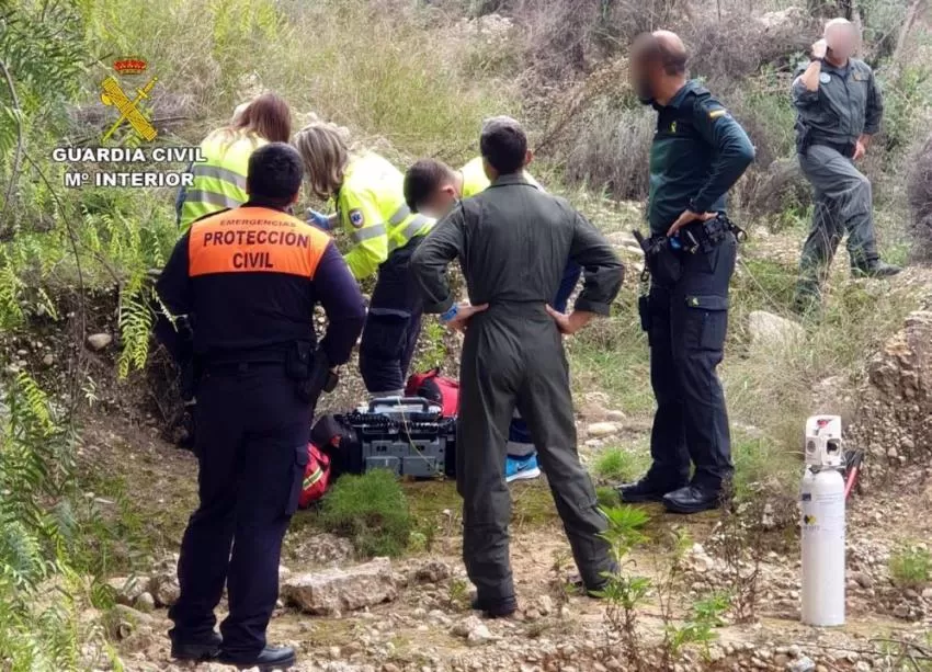 La Guardia Civil rescata a un anciano desaparecido en Las Torres de Cotillas