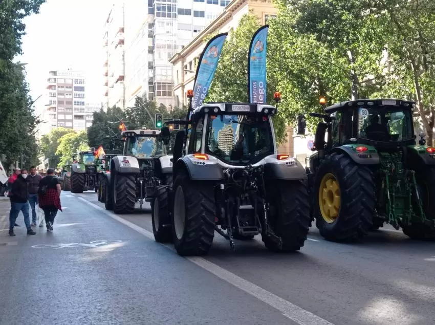 Los agricultores salen a las calles de Murcia en defensa del campo