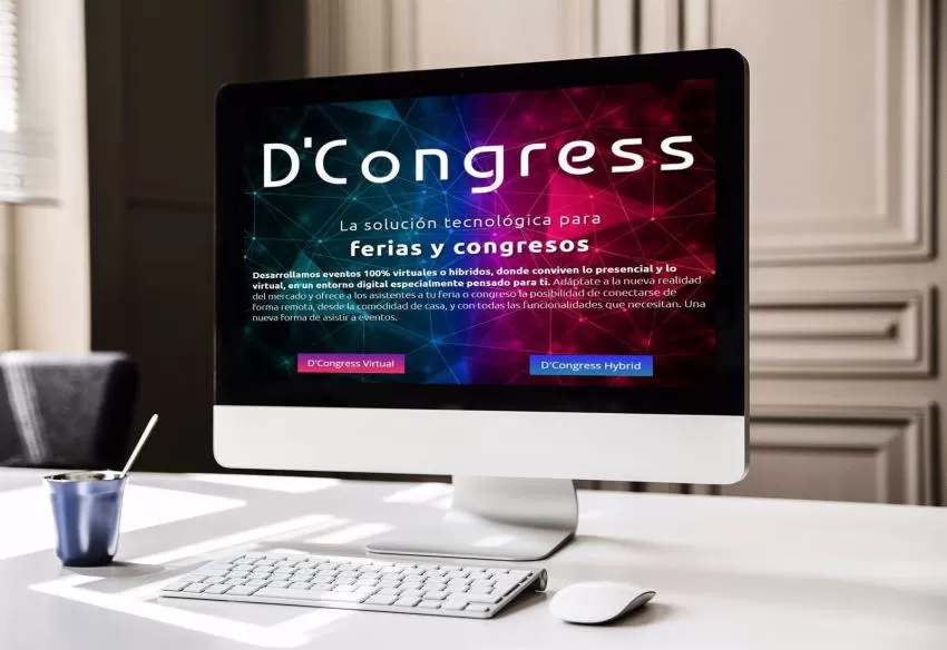 La plataforma D'Congress impulsa el mundo de las ferias y congresos con una solución virtual e híbrida
