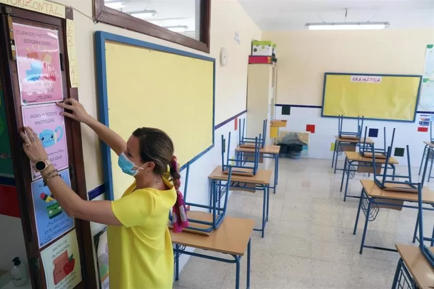 Infantil y primaria, podrán volver presencialmente al colegio todos los días en dos meses
