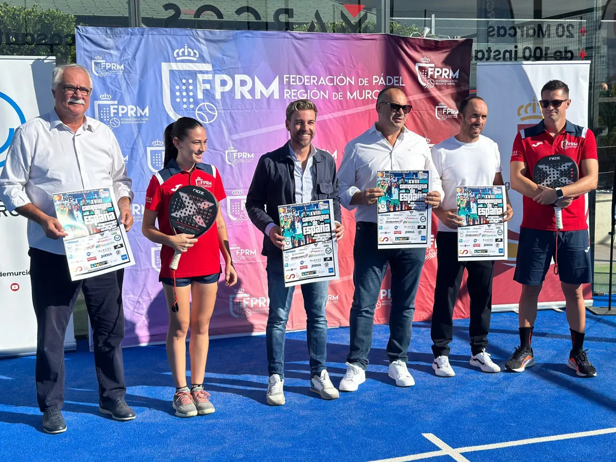 La Región de Murcia acoge por primera vez el Campeonato de España de pádel para selecciones autonómicas absolutas