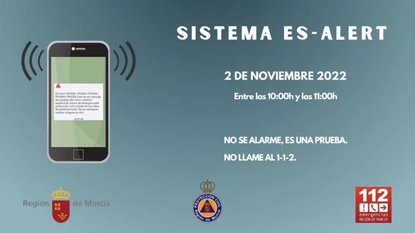 La Región probará este miércoles el sistema de alertas públicas para situaciones de emergencia