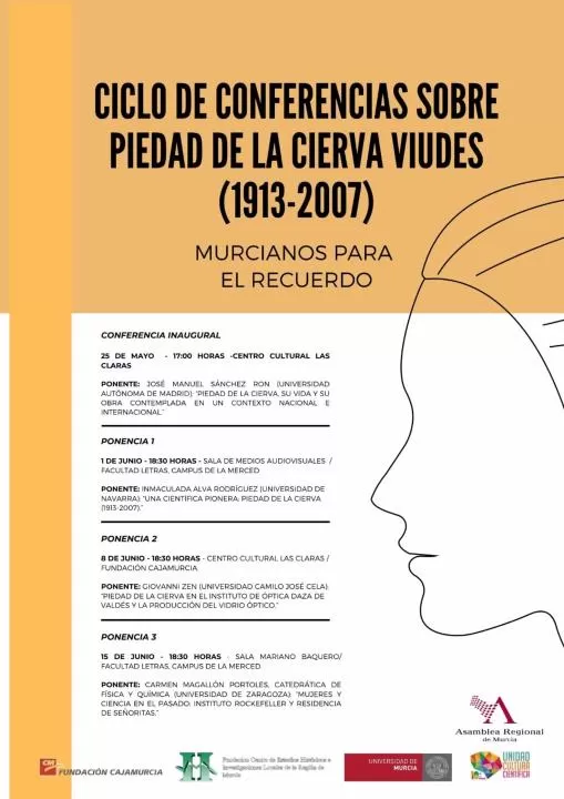 La UMU visibiliza este miércoles a una científica murciana pionera, Piedad de la Cierva