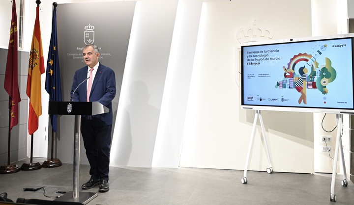 La XXIII Semana de la Ciencia y la Tecnología en Murcia contará con 75 entidades y más de 100 expositores del 23 al 25 de octubre.