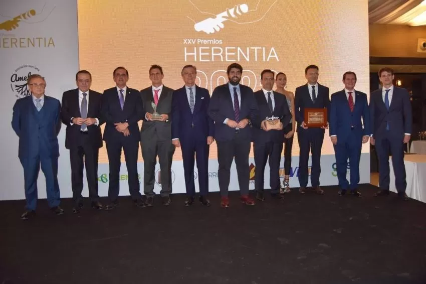 Las empresas familiares murcianas distinguen a Mecánicas Bolea, MásTrigo y Assido en la XXV Gala Premios Herencia