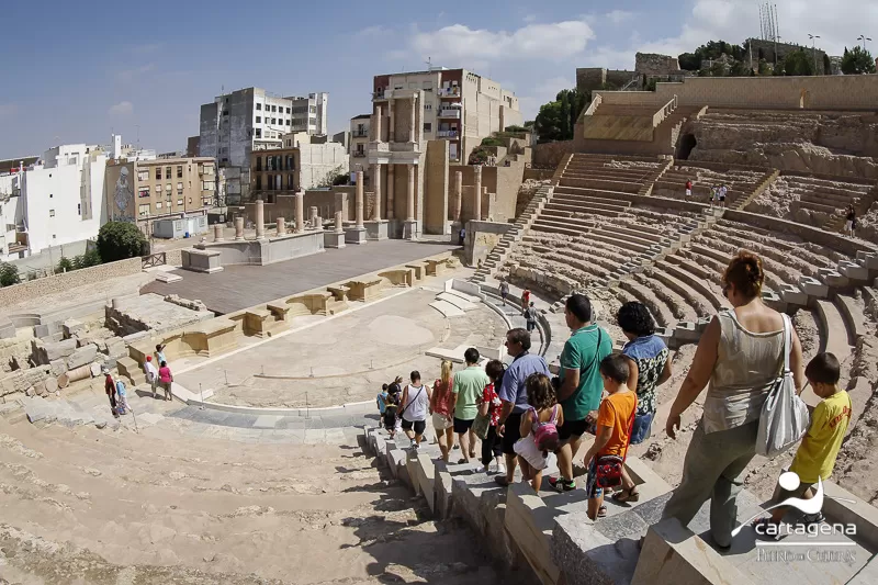 Las visitas a museos en Cartagena doblan las de 2020 y son ya el 60% de las previas a la pandemia
