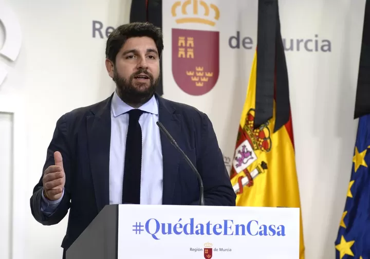 López Miras anuncia ayudas de 10 millones para hostelería y restauración