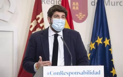 López Miras comparecerá cada 15 días en la Asamblea para explicar el estado de la pandemia en la Región