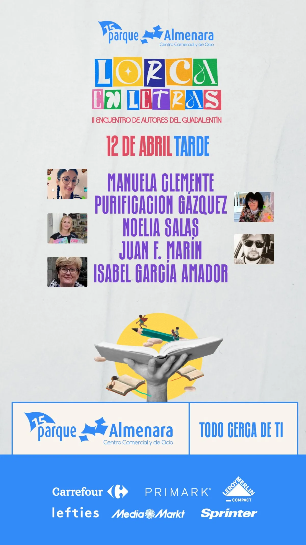 'Lorca en letras' en el Parque Almenara 