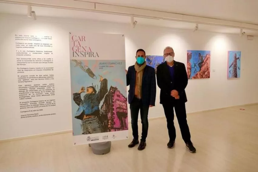 Los colores de 'Cartagena inspira' inundan la Domus del Pórtico