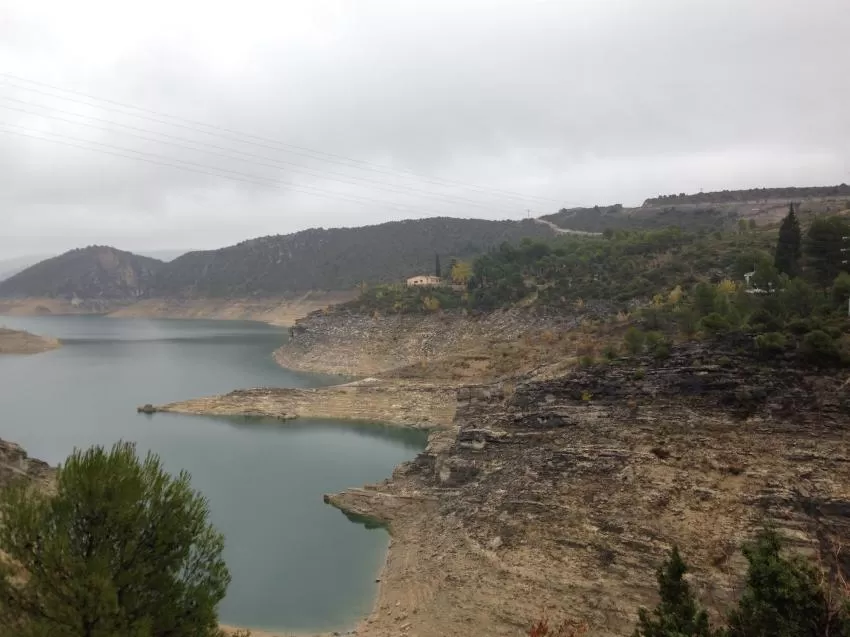 Los embalses de la cuenca del Segura se encuentran al 38,3% de su capacidad