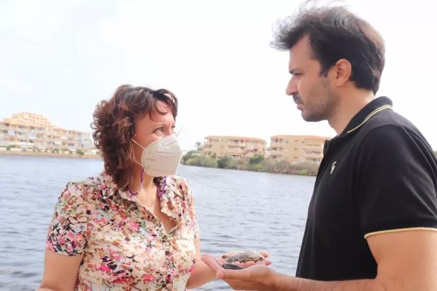 María Marín: "Los diputados de la Asamblea no pueden seguir de vacaciones mientras el Mar Menor se muere"