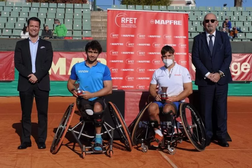 Martín de la Puente conquista su quinto Campeonato de España de tenis en silla