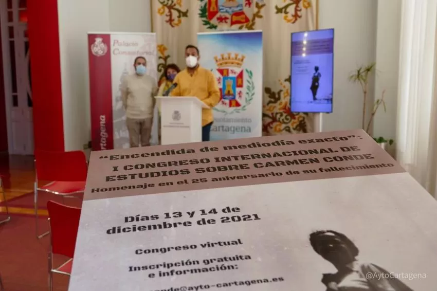 Más de veinte especialistas de todo el mundo profundizarán sobre la obra de la cartagenera Carmen Conde