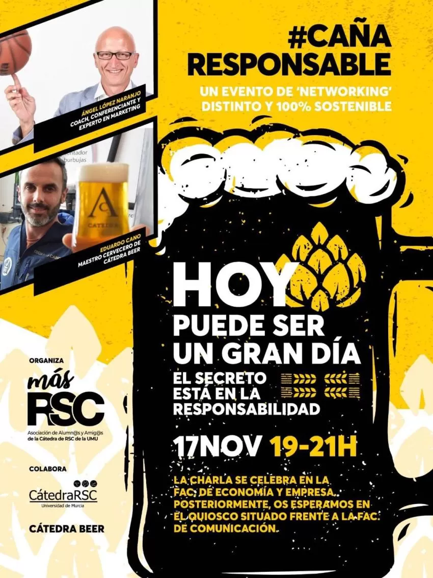 'Más RSC' reunirá este miércoles a un centenar de exalumnos en el evento 'networking' #CañaResponsable