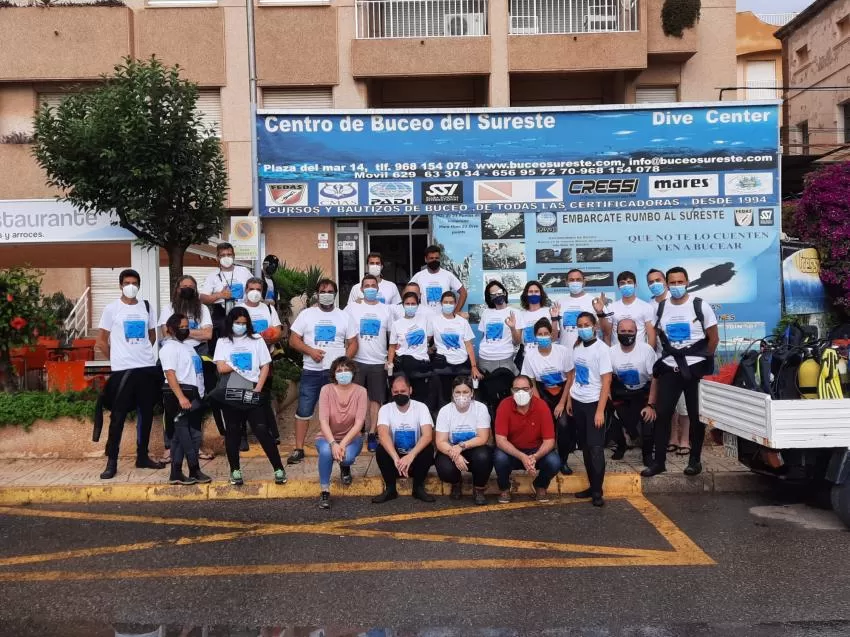 Mazarrón celebra el Día Mundial del Medio Ambiente con la I Macro Limpieza de Fondos Marinos