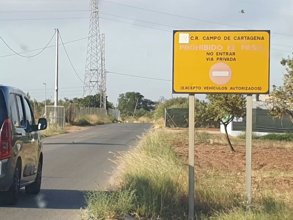 MC llevará al próximo Pleno la problemática existente en Cartagena con las carreteras de la Comunidad de Regantes