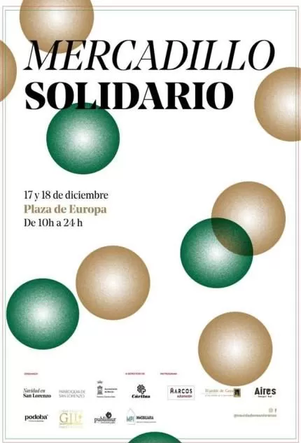 La solidaridad vuelve al centro de Murcia en las vísperas de la Navidad con el Mercadillo de San Lorenzo