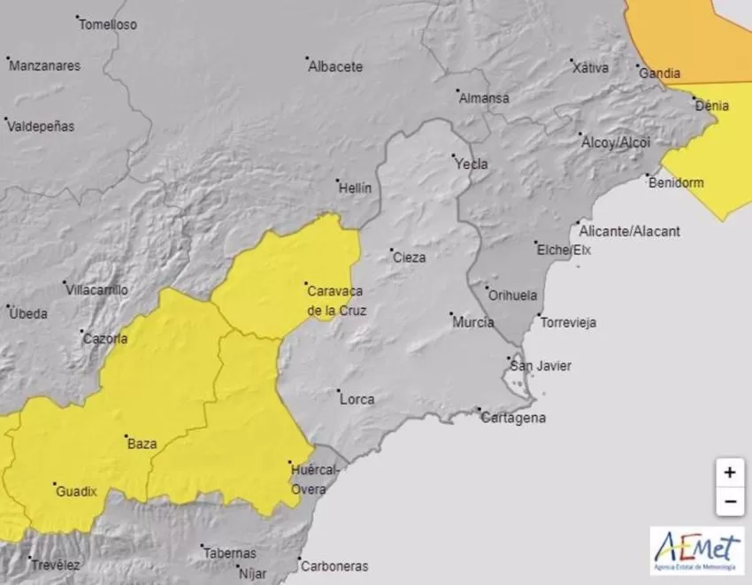 Meteorología advierte de nevadas desde este lunes por la tarde en el Noroeste