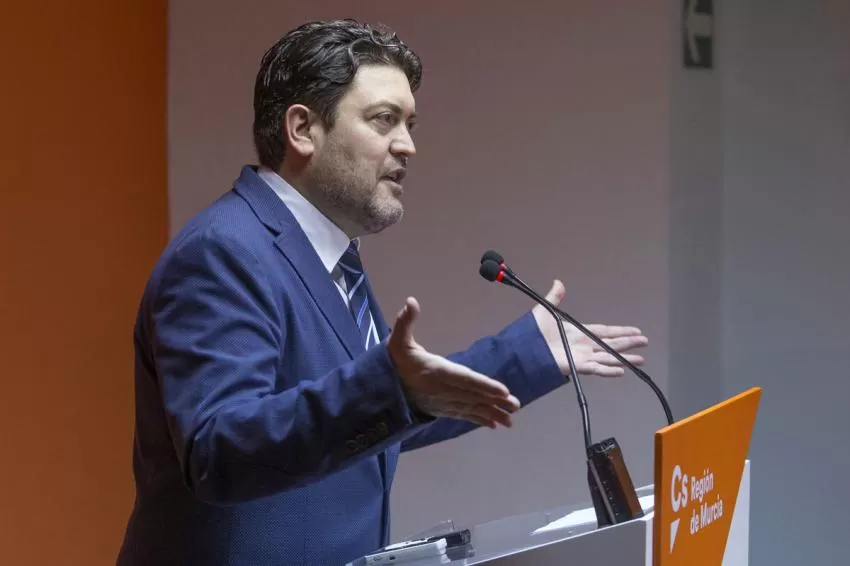 Miguel Sánchez, portavoz de Ciudadanos en el Senado