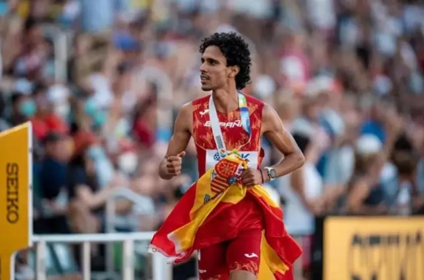 Mohamed Katir, bronce en 1.500 en el Mundial de Oregón