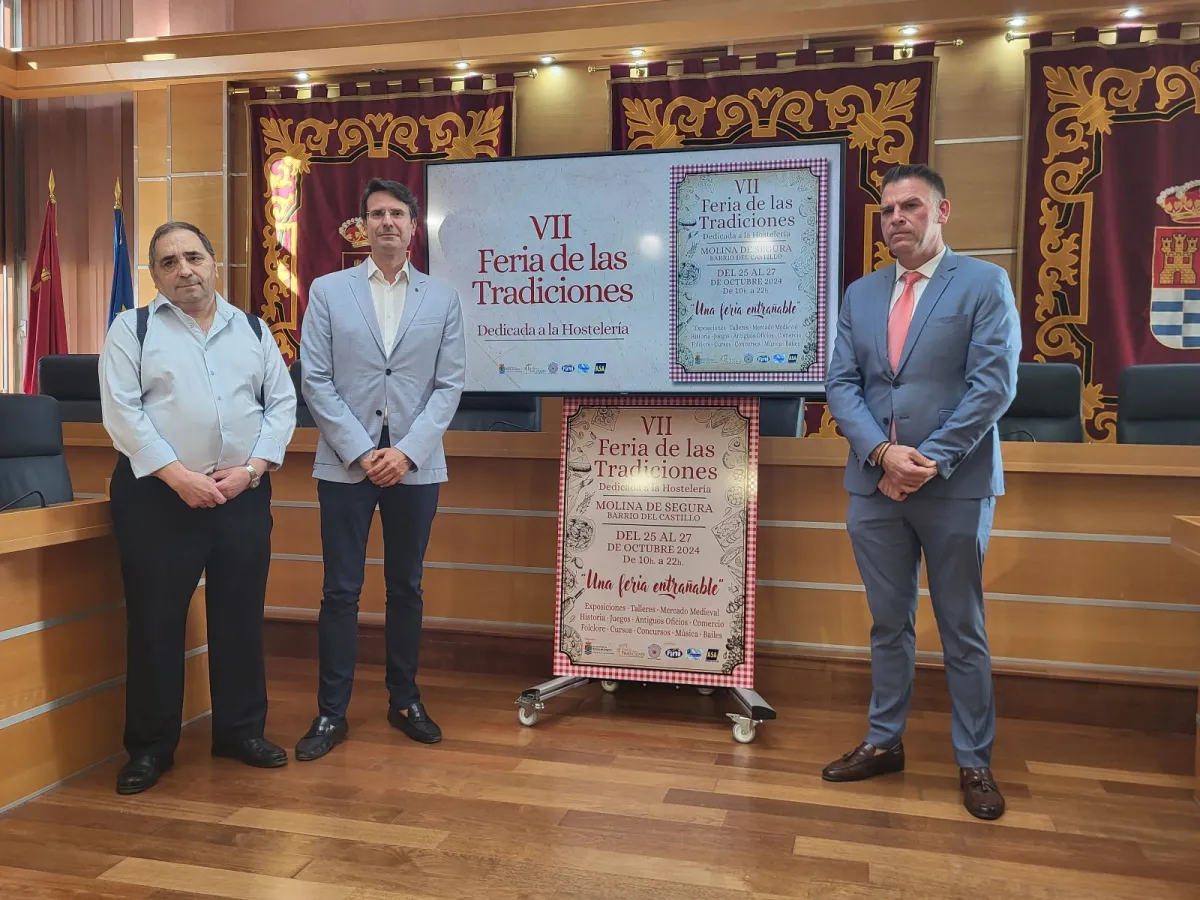 Molina de Segura dedica la séptima edición de la Feria de las Tradiciones al sector de la hostelería y su comercio