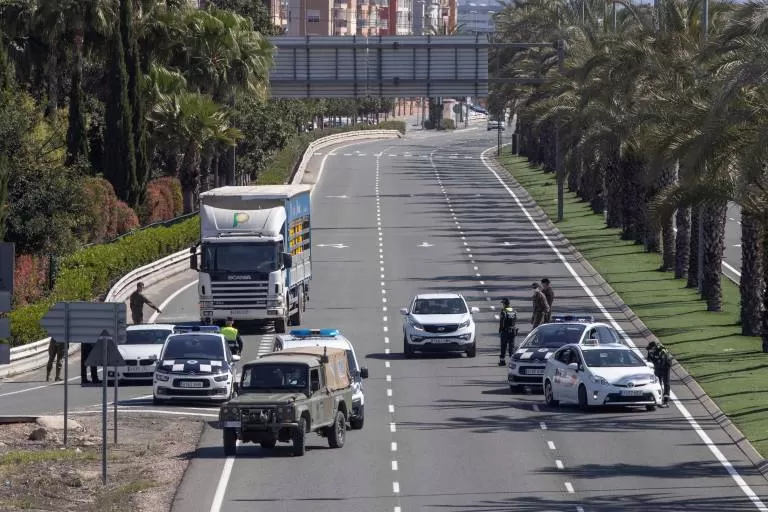 Más controles este fin de semana para vigilar la movilidad en la Región de Murcia