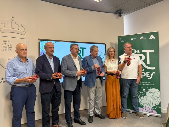 Más de 600 expertos se darán cita en Murcia para el XI Simposio Internacional sobre la Uva de Mesa
