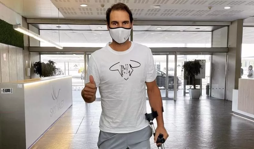 Nadal: "En el guion no estaba estar cojo, pero siempre encontré la forma de salir adelante"