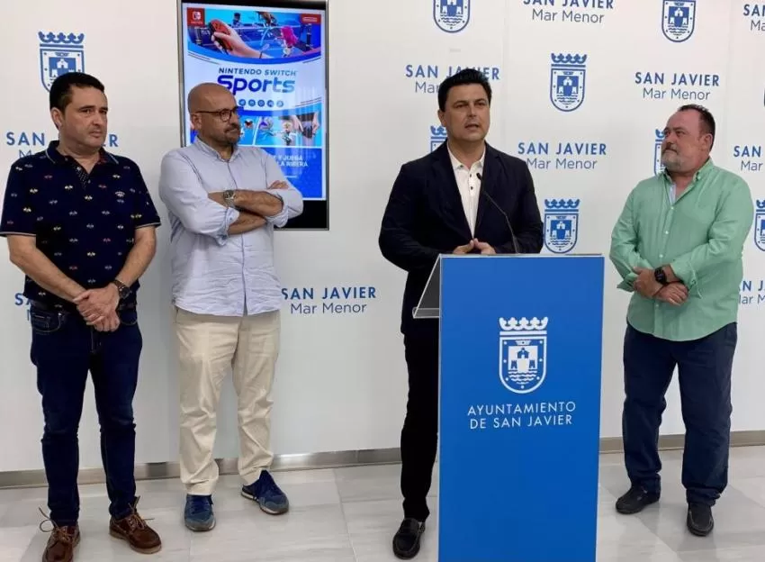 Nintendo elige Santiago de la Ribera para iniciar su tour 'Levántate y juega' con Nintendo Switch Sports