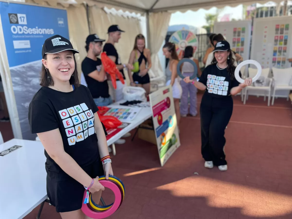 ODSesiones de la UMU conciencia a más de 40.000 jóvenes sobre sostenibilidad en el Fan Futura Fest