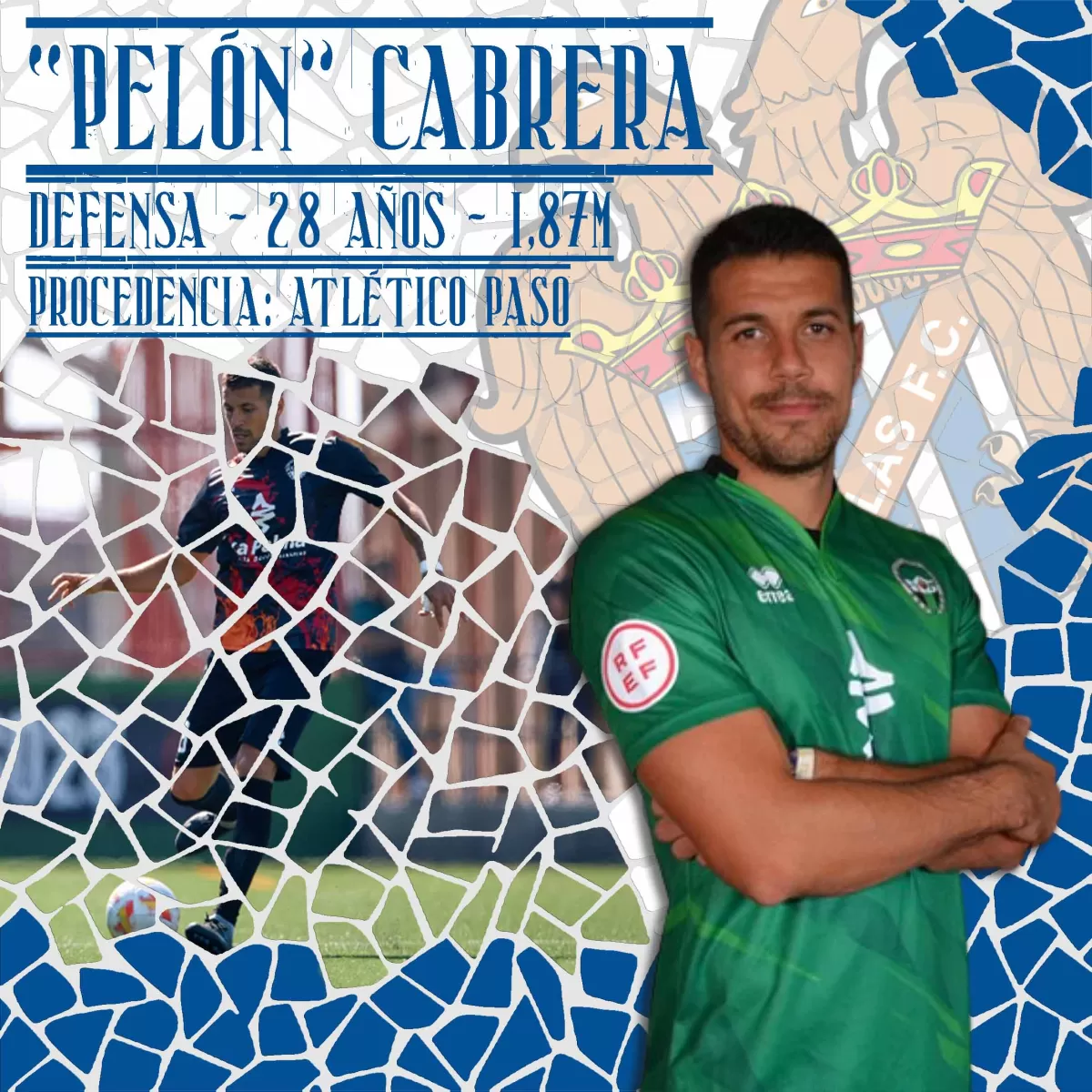 Pelón refuerza la defensa del Águilas Fútbol Club