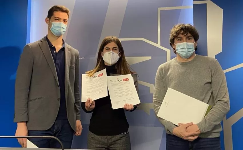 PNV, PSE y Podemos-IU condenan los ataques a partidos "consecuencia de los discursos de odio de la extrema derecha"